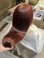 ヘアースタジオ エフ(Hair studio f) 茨木/チェリーレッド/暖色/ブリーチなし