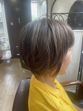 ビーヘア(be hair) 美フォルムショート×ヘナカラー