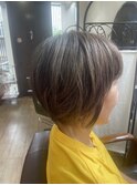 美フォルムショート×ヘナカラー