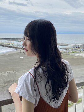 アンツ サザンリゾート 茅ヶ崎店(ANT'S Southern Resort) 黒髪/ボブルフ/ネビージュ/小顔/ワンレン/髪質改善/前髪