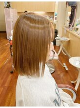 美容サロン シオン 菊水店 ハニーベージュボブ