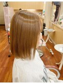 ハニーベージュボブ