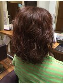 20代30代40代レイヤー シースルーバング 無造作ミディアム
