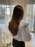 【1番人気】髪質再生トリートメント＋カット＋ケアカラー　￥24900→￥19000