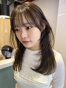 ローレンジウ(LOREN JU) レイヤーカット/オージュア/ダブルカラー/名駅/名古屋駅/学割U24
