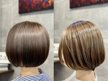 オダ(ODA)の写真/【鈴鹿市＊少人数制サロン】白髪染めこそ、上品な質感に＊NANOスチームでダメージ最小限に美髪へ導きます♪