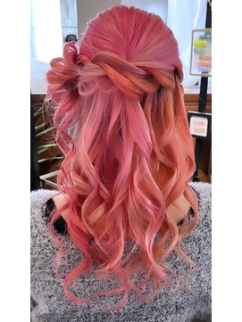 ラビッシー(Ravissy) ハーフアップお団子