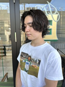 ザスーツブラザーズ(THE SUITS BROTHERS) MEN'SHAIRウルフカルマパーマメンズショートイージーパーマ