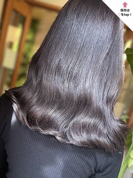 ティグル テンジン(TIGRE tenjin) 【ブリーチなし】透明感グレージュ