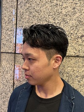 ヘアモード キクチ 銀座店 銀座　理容室　ナチュラルパーマ　ビジネスパーマ