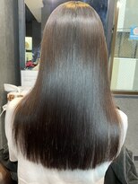 高難易度縮毛矯正&nbsp;ツヤ髪縮毛矯正　ドライヤーで乾かしただけ