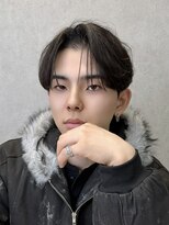 ジーナ 天神(Zina)&nbsp;【福岡/天神/メンズカット】シースルーセンターパート