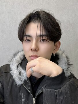 【福岡/天神/メンズカット】シースルーセンターパート