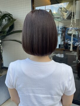 フェリアあべの(FERIA) 【天王寺 / あべの】まとまるボブとグレージュカラー*