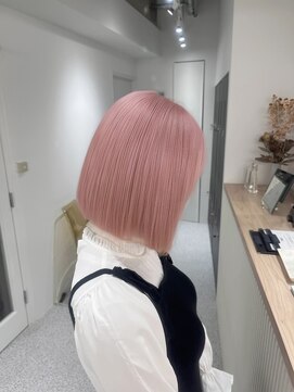 メルトトウキョウ(melt.tokyo) インナーカラー/トリートメント/デザインカラー/ペールピンク