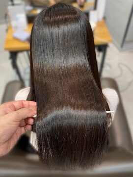 シャルムバイケンジ(Charm.by KENJE) 髪質改善縮毛矯正酸性ストレート銀座美髪艶髪20代30代40代50代