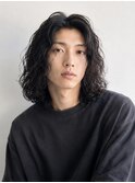 メンズボブ メンズロング メンズパーマ スパイラルパーマ
