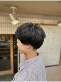 Sグラデ(マッシュ×ツーブロック×刈り上げ)