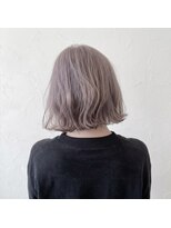 モップス 金沢文庫店(MOPS)&nbsp;黒髪卒業式　ハイトーンボブ「ブリーチ/髪質改善/金沢文庫駅」