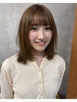 ニディ(Nide)&nbsp;エフェクトブリーチ｜オリーブべージュ｜ハイレイヤー｜西宮北口