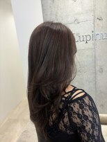 ロンドルピナス 小倉(Lond Lupinus) 縮毛矯正/ワンホンレイヤー/ミルクティーブランド/ダークブルー