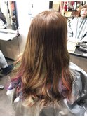 インナーカラー☆レインボー☆