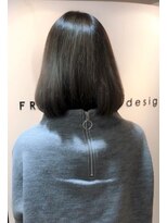 フレイムスヘアデザイン(FRAMES hair design)&nbsp;ブルージュ（イルミナカラー/オーシャン+ブルー）