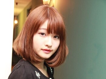 バポス ヘアサロン (BAPOS Hair Salon)の写真/話題の“Rカラー”はもう試しましたか？染めるほど髪本来の強度UP☆透明感×おフェロな旬髪をいつまでも☆