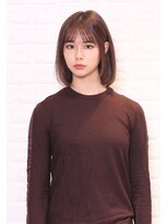 ベルス(bellus)&nbsp;【bellus】イルミナカラー×ツヤ髪ワンカールボブ