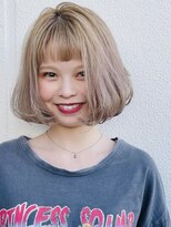 バランスエピ(BALANCE epi)&nbsp;大人可愛い透明感カラー☆モテ愛されミディ♪