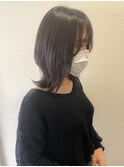 ミディアムレイヤーくびれスタイルで面長さんにもバッチリ！！