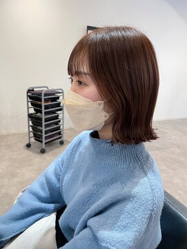 ナンバー(number+) 20代30代大人可愛いくびれ外ハネボブ