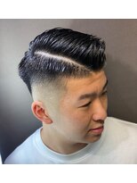 ヒロギンザ 新橋銀座口店(HIRO GINZA)&nbsp;フェード 73バーバースタイル