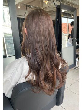 アクアオモテサンドウ(ACQUA omotesando) ＊ブリーチなしミルクティーベージュ！ミルクティーグレージュ