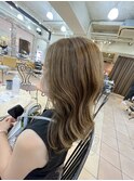 ブリーチなしハイトーン