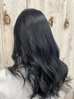 ナンバー エミライ 溝の口(N° emirai)&nbsp;《ブリーチカラー》ブルーブラック