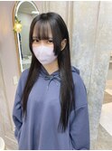 #名古屋#栄#プルエクステ#黒髪#ロング#10代#20代#ウルフ