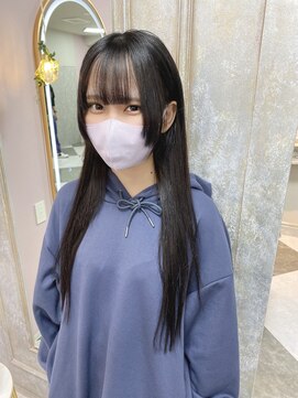 ガルボヘアー 名古屋栄店(garbo hair) #名古屋#栄#プルエクステ#黒髪#ロング#10代#20代#ウルフ