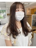 柔らかlong hair