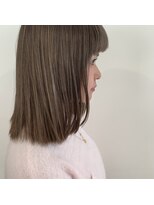 ハニーエイク(Haney89) 細めハイライトで透明感MAXカラー