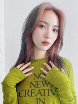 アイティー バイ アルバム 浦和店(IT by ALBUM)&nbsp;デザインカラー_チェリーブラウンフェミニンロング_9185