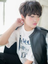 エン(eN.) 黒髪ダークアッシュ癖毛カット20代30代40代a流山おおたかの森