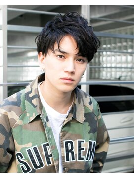 アントワープトーキョー(antwerp TOKYO) 『力石サトシ』束感ショートツーブロックマッシュアップバング