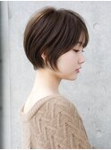 前髪ありショートボブ20代30代40代【AIN.表参道】川原大地