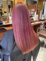 美容室エクストラアーツジャパン(X ARTS JAPAN) ブリーチ2回で叶うピンクベージュ