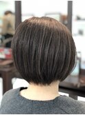 おさまりスッキリショートボブ