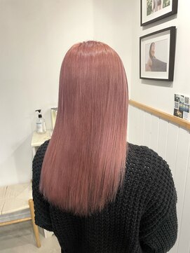 ジジ フィーカ 佐野(Gigi fika) ピンクベージュ