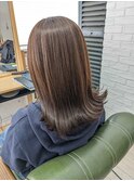 【髪質改善】カット+ハイブリッドカラー+水素トリートメント