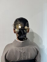 ゼスト 中野店(ZEST) 【ZEST中野/野口】シンプルシニヨン/卒業式ヘア/袴ヘア