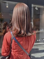 ソート(sot)&nbsp;こっくりブラウンカラーとぷつっとカット！[横浜/横浜駅]